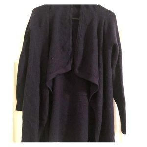 Navy blue cardigan